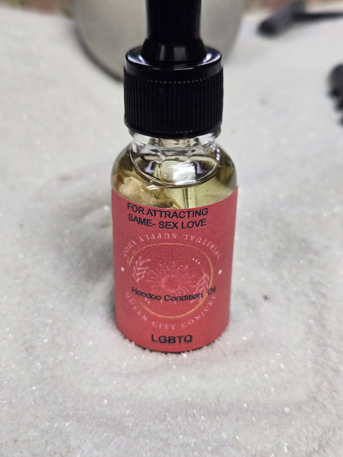 LGBTQ Love spiritual oil for meaningful connection