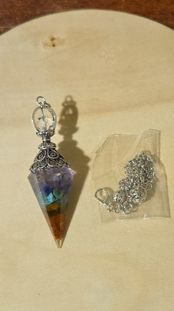 Crystal pendulum