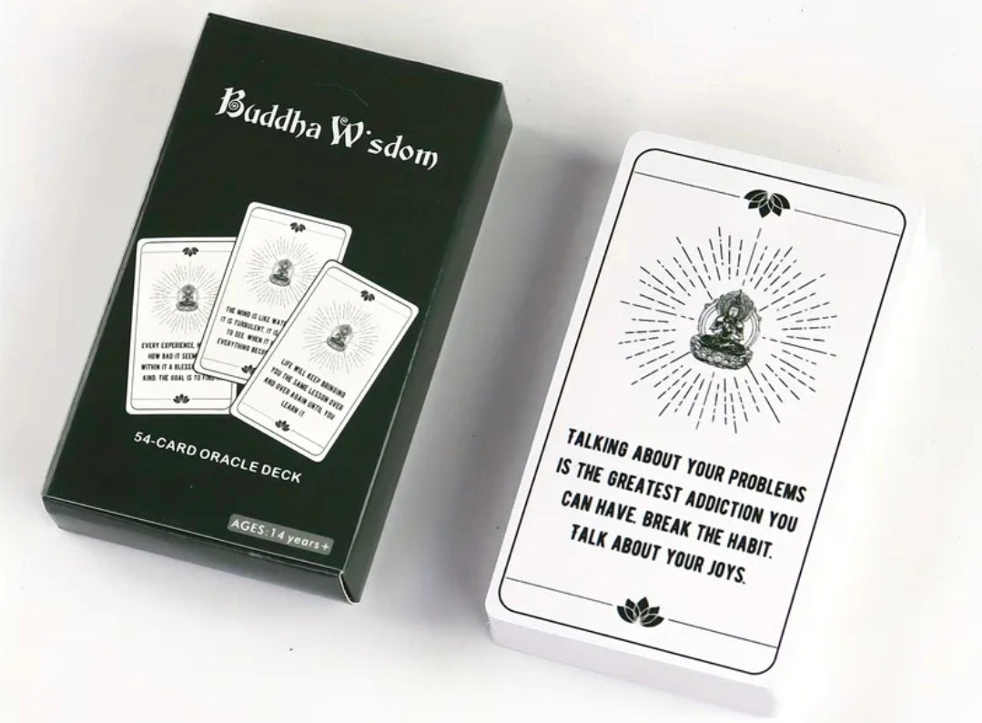 Experience Enlightenment with "Buddha Wisdom Intuitive Cards"