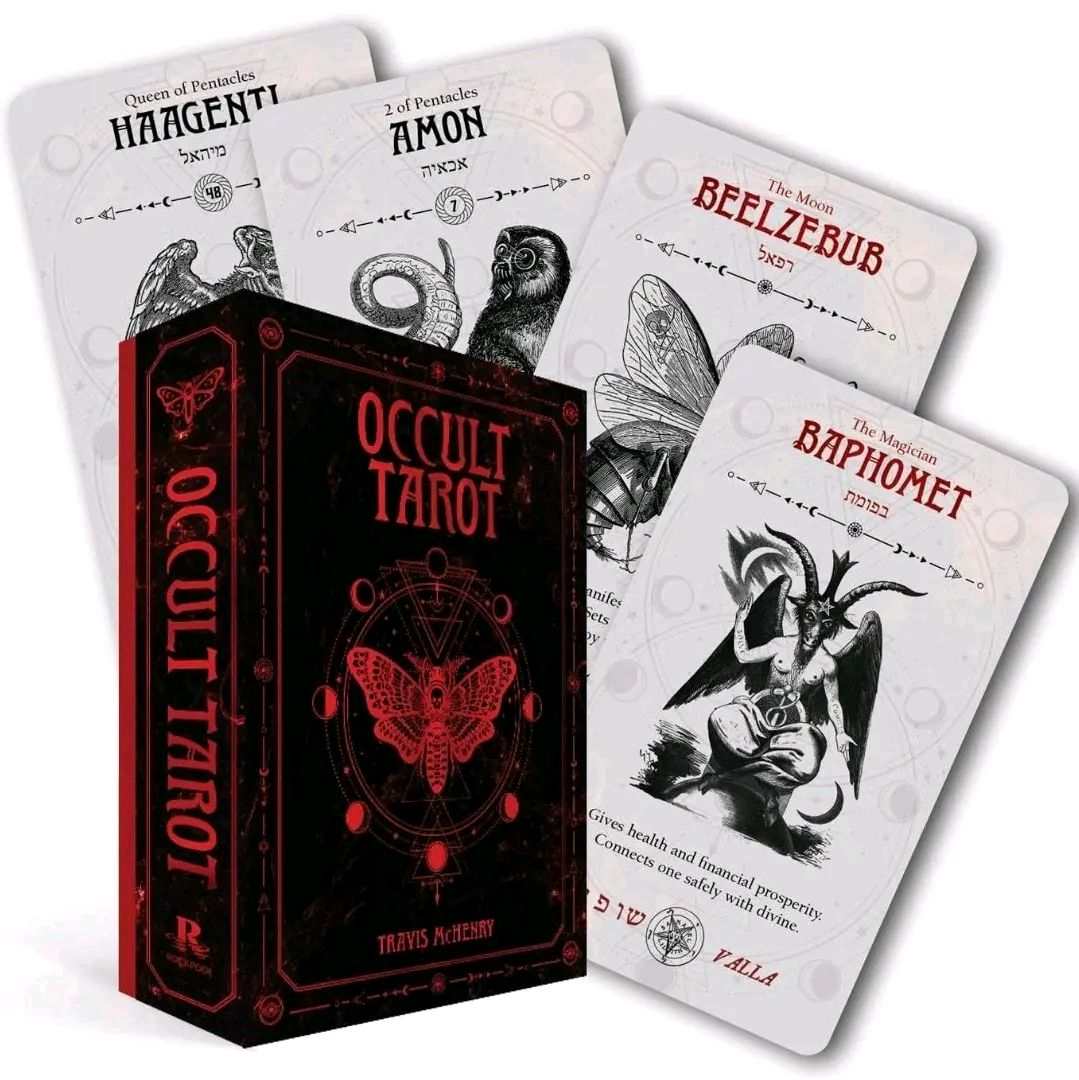  Deck  with 78  Cards with Daemons and Sigils for Divination.