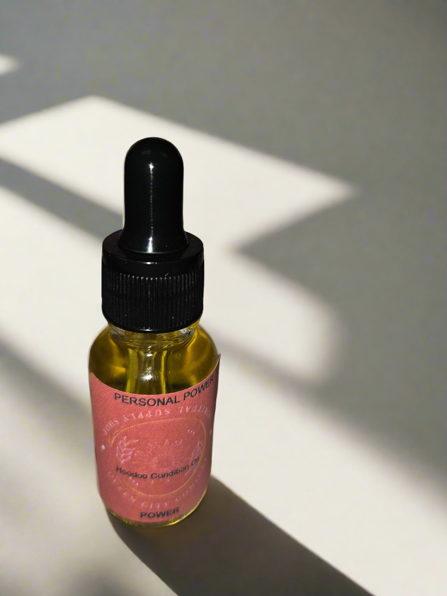 Spiritual power conjure  oil for  manifestation and inner strength