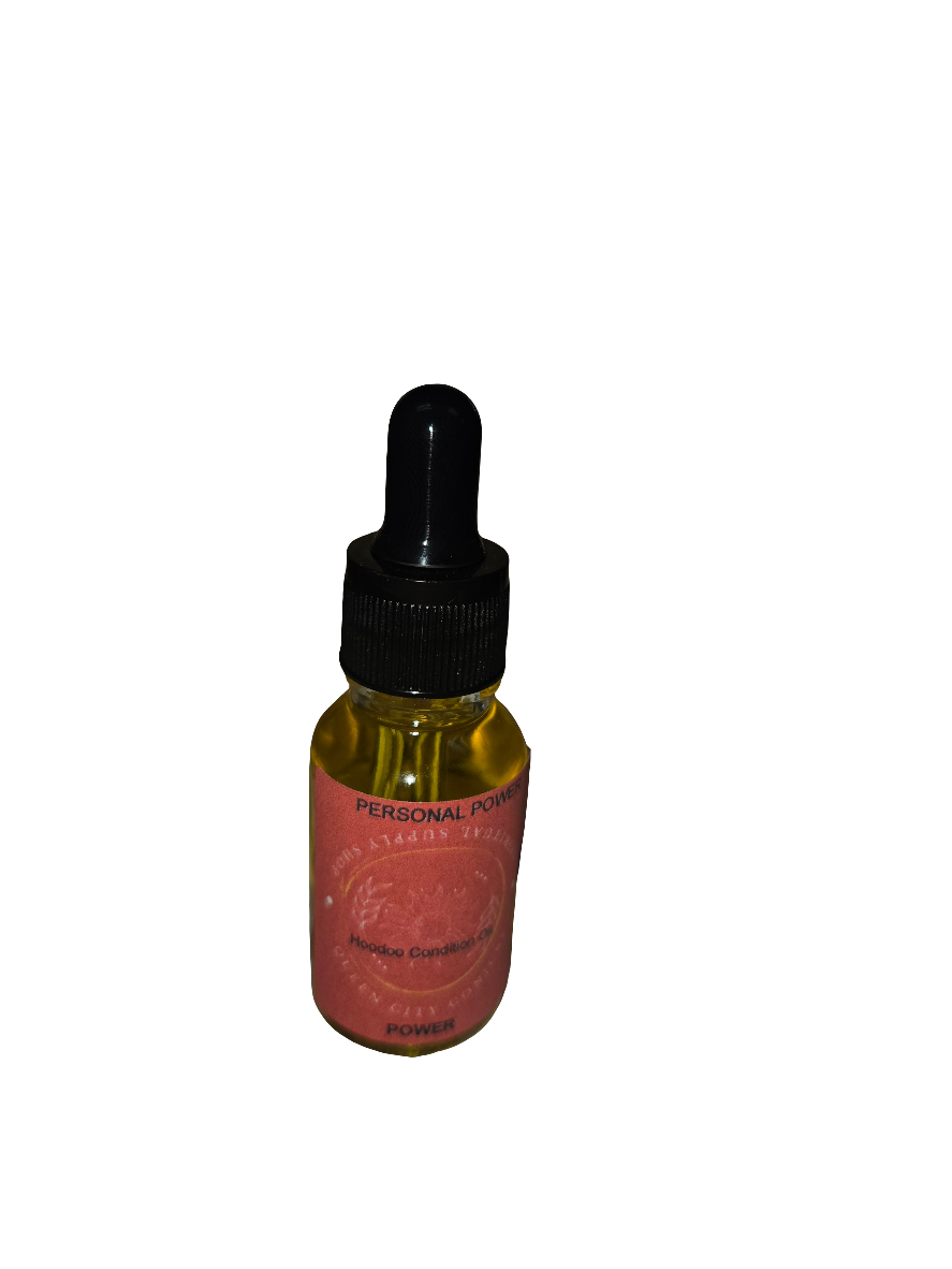 Spiritual power conjure  oil for  manifestation and inner strength