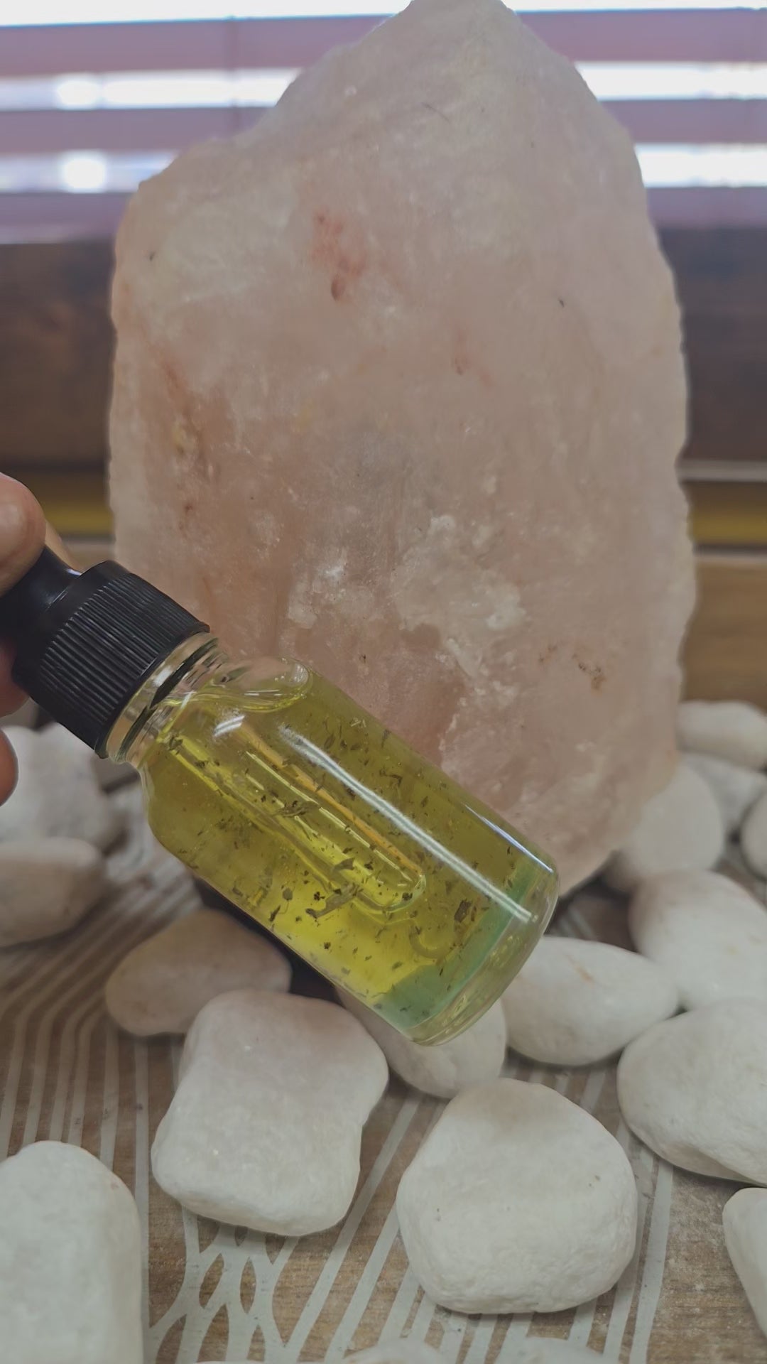 Prosperity spiritual oil bottle manifest positive energy and success 
