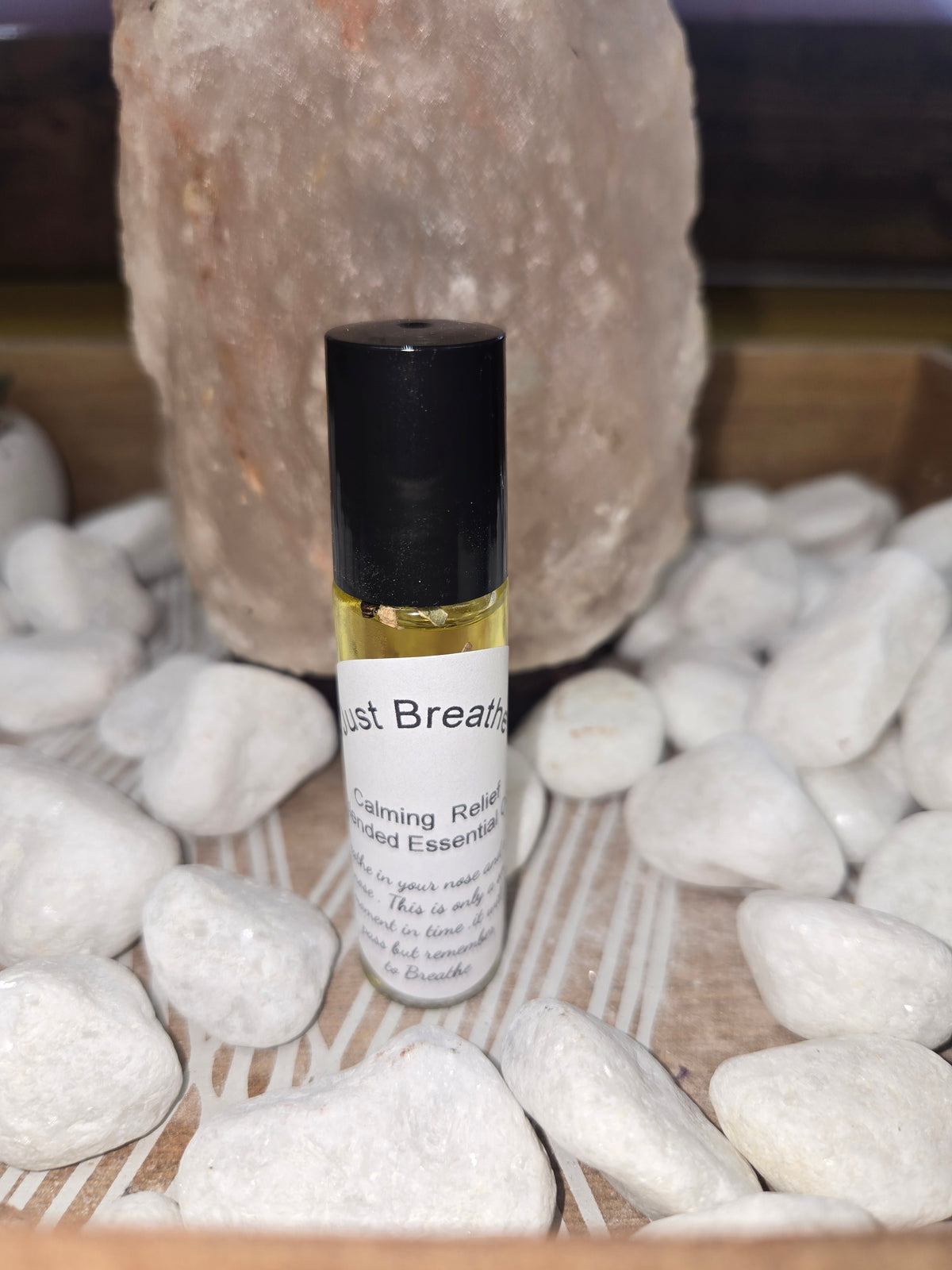 Hoodoo roll-on for calming energy