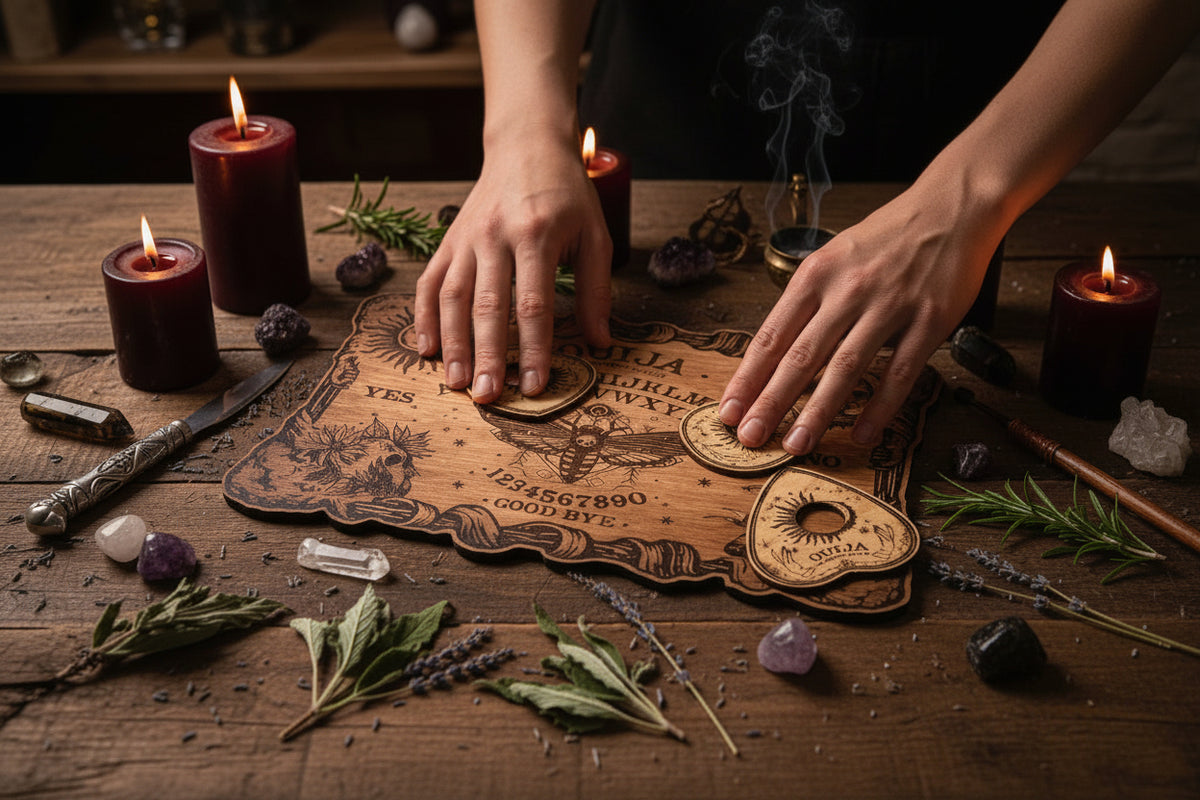 Unlock the Mysteries Beyond with Our Ouija Board!