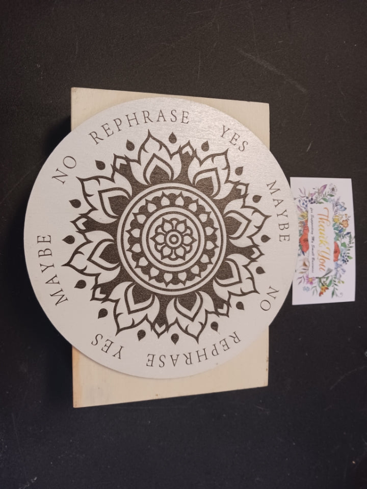Transformation Divination Board - Spiritual Growth & Pendulum Dowsing