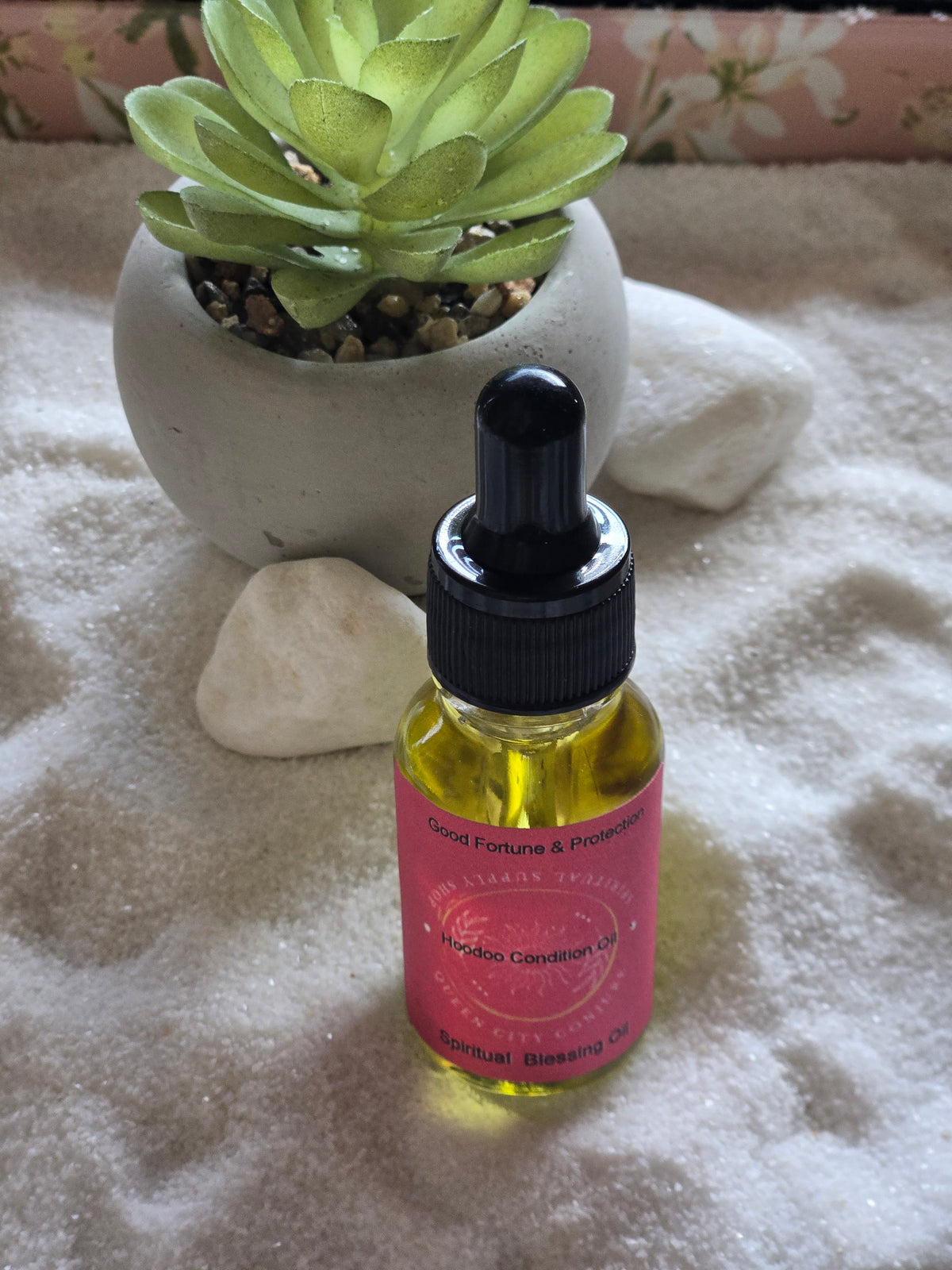 Transform your sacred spaces with our Spiritual Blessing Conjure Oil, 
